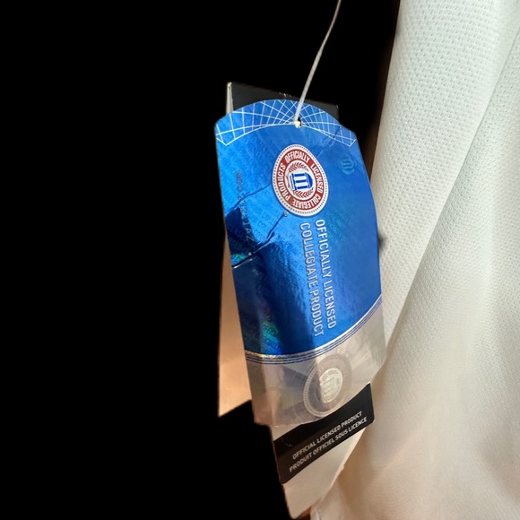 VTG Men's Adidas‎ Climalite Michigan Wolverines White Performance Polo Men's - Picture 6 of 12